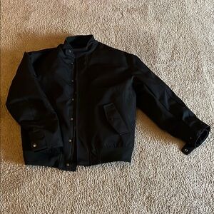 BLK Jacket, full zip n buttons 2 inside pockets n outside pockets with buttons